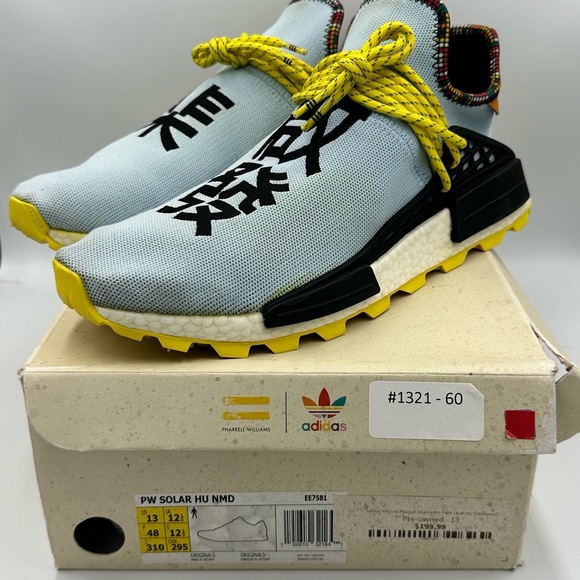 Adidas Pharrell Williams PW Solar Hu NMD Inspiration Pack Clear Sky 13M  EE7581